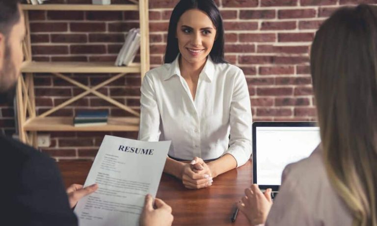 Employee-In-An-Interview