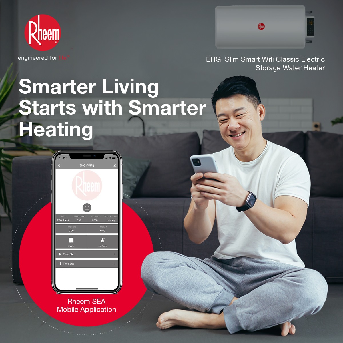 Digital and Smart Water Heaters
