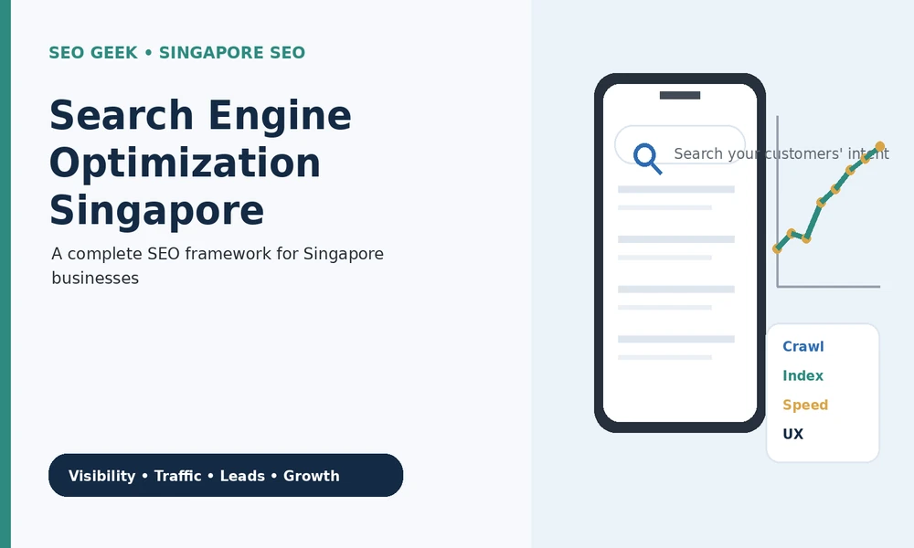 Search Engine Optimization Singapore: A Complete SEO Framework for Businesses Competing Online